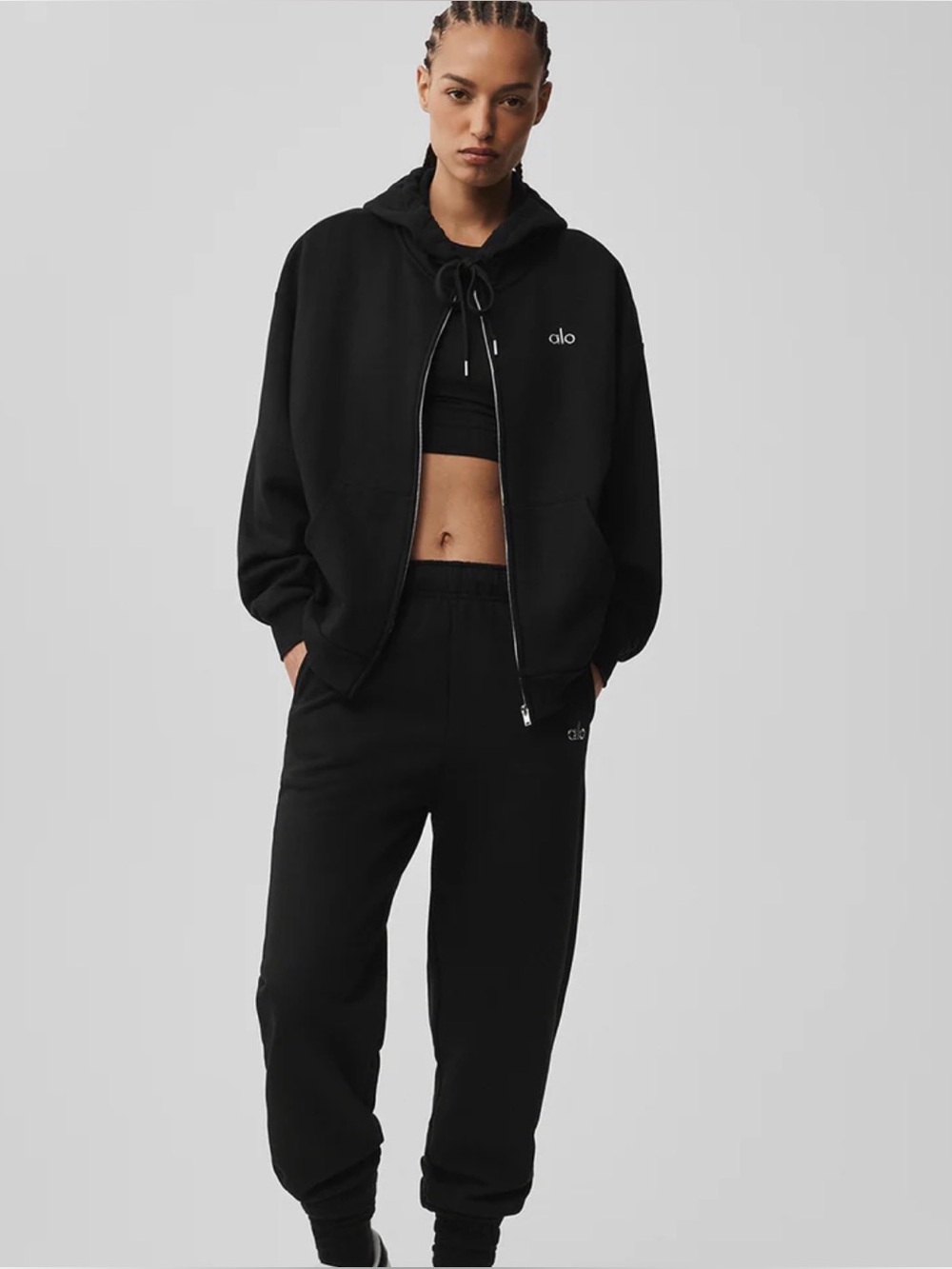 Alo yoga Accolade Full Zip Hoodie
